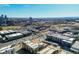 Stunning aerial view showcases Denver's vibrant cityscape and the property's excellent location at 1825 W 32Nd Ave, Denver, CO 80211