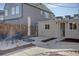 Cozy backyard patio with outdoor dining area and modern design at 1825 W 32Nd Ave, Denver, CO 80211