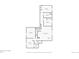 The basement floor plan with utility room, bathrooms, bedrooms, a wet bar, and a finished basement space at 9140 E 29Th Ave, Denver, CO 80238