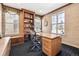 A beautifully appointed office space with custom built-ins and plenty of natural light at 9140 E 29Th Ave, Denver, CO 80238