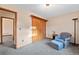 Bedroom featuring neutral walls, and a closet for storage at 34480 Pine Ridge Cir, Elizabeth, CO 80107