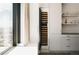 Built-in wine cooler in modern kitchen setting at 1133 14Th St # 2720, Denver, CO 80202