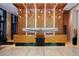 Elegant lobby with a modern reception desk and wood accents at 1133 14Th St # 2720, Denver, CO 80202