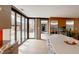 Bright kitchen with large countertops, sleek cabinetry, modern appliances, and an outdoor view at 101 S Humboldt St, Denver, CO 80209