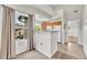Open kitchen area with countertop bar looking to living room at 3261 S Waco Ct # C, Aurora, CO 80013