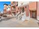 Apartment building exterior showcases brick accents and private entrance at 4100 Albion St # 307, Denver, CO 80216