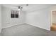 Basement bedroom featuring a ceiling fan and a window at 1155 Garfield St, Denver, CO 80206