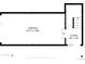 Floor plan illustrating the layout of the ground level, including the garage and foyer at 12406 E Pacific Cir # D, Aurora, CO 80014