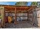 Outdoor storage unit with tools and gardening equipment, a convenient place to store your equipment at 13850 E Marina Dr # 506, Aurora, CO 80014