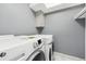 Laundry room with washer and dryer at 5995 W Hampden Ave # 5I, Denver, CO 80227