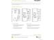 This is a detailed floorplan for a townhome, showcasing options for kitchen, bathroom, and bedroom configurations at 11914 W 57Th Dr, Arvada, CO 80002
