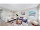 Comfortable living room featuring neutral colors, modern seating, and natural light at 3755 Shefield Dr, Broomfield, CO 80020