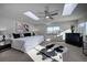 Bedroom with skylights and mountain views at 5371 Hazel Rd, Evergreen, CO 80439