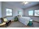 Bright bedroom with lots of natural light at 5371 Hazel Rd, Evergreen, CO 80439