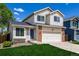 Charming two-story home with a well-manicured lawn and attached two-car garage, perfect for suburban living at 5238 S Jericho Way, Centennial, CO 80015