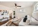 Spacious main bedroom with hardwood floors, a large window and ensuite access at 9455 W 37Th Ave, Wheat Ridge, CO 80033