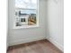 Small closet with carpet and a view of the exterior through the window at 8346 Cokedale Cir, Littleton, CO 80125
