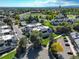 An aerial view showcases the community's location and proximity to nearby amenities at 1820 Newland Ct # 213, Lakewood, CO 80214