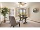 Home office with a bay window and views of the outdoors at 2245 Ridgeview Way, Longmont, CO 80504