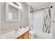 Charming bathroom showcasing a tub and shower combination with vanity at 14333 E Napa Pl # 5D, Aurora, CO 80014