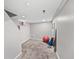 Finished basement featuring plush carpeting, neutral paint, and bonus space for exercise or recreation at 1545 Steele St, Denver, CO 80206