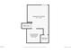 Sub-basement floor plan showing a finished basement, laundry room, and bathroom at 2957 W Rowland Ave, Littleton, CO 80120