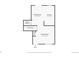 Layout of the first floor, including the kitchen, dining area, and living room at 2957 W Rowland Ave, Littleton, CO 80120