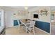 Updated eat in kitchen with stainless steel appliances and updated cabinets at 1153 S Biscay St, Aurora, CO 80017