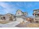 Attractive two-story home featuring a two-car garage, complemented by professional landscaping at 1066 S Eaton Park Ct, Aurora, CO 80018