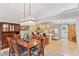 Open living space features a dining room, kitchen, and walk in pantry at 7500 E Dartmouth Ave # 8, Denver, CO 80231