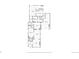 Detailed floorplan showcasing the layout of the home's first floor at 347 Bannock St, Denver, CO 80223
