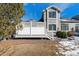 Private backyard with deck, lattice enclosure, and landscaping at 3537 W 125Th Cir, Broomfield, CO 80020