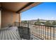 Balcony with seating and views at 5261 Sedona Dr, Parker, CO 80134