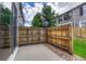 Cozy back patio with a privacy fence, perfect for outdoor relaxation at 17225 Lark Water Ln # C, Parker, CO 80134