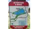 Attention E-Bikes sign with the Twin Lakes Trailhead map details bike routes, parking, and other features at 6505 Kalua Rd # 204B, Boulder, CO 80301
