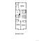 Second floor plan showcasing bedroom and bath locations and dimensions at 1364 S Boston Ct # A, Denver, CO 80247