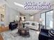 Bright living room with modern decor, hardwood floors, and natural light from sliding glass door at 5690 W 80Th Pl # 101, Arvada, CO 80003