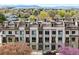 Contemporary townhome complex boasts sleek architectural design and mountain views at 1919 Eaton St, Lakewood, CO 80214