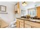 Bathroom features granite countertops, dual sinks, and modern finishes at 1294 Kittery St, Castle Rock, CO 80104
