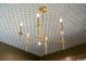 Detailed view of a decorative ceiling fixture in a stylish home at 1620 S Ogden St, Denver, CO 80210