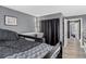 Bedroom with a bunk bed and a cozy seating area at 1102 Conifer Ct, Highlands Ranch, CO 80126