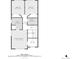 Second floor plan featuring a main bedroom, two bedrooms and two bathrooms at 9150 Gale Blvd # 1, Thornton, CO 80260