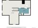 Basement floor plan displaying dimensions and layout including a laundry area at 4740 Lee Cir, Boulder, CO 80303