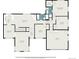 Detailed floor plan showcasing the layout with dimensions of the main level at 4740 Lee Cir, Boulder, CO 80303