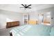Spacious primary bedroom with a walk-in closet and ensuite bathroom at 23427 Song Bird Hills Pl, Parker, CO 80138