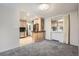 Bright living room with gray carpet and gray walls at 4534 W 65Th Ave, Arvada, CO 80003
