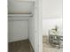 Spacious closet shown open, connected to playroom with table and chairs at 3968 Winona Ct, Denver, CO 80212
