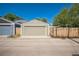 Detached two car garage is located in the backyard of the home, providing off-street parking at 3968 Winona Ct, Denver, CO 80212