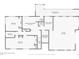 Basement layout featuring bedrooms, bathroom, finished basement and enclosed patio at 8045 S Wagon Wheel Rd, Morrison, CO 80465