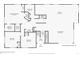 First floor layout featuring the primary bedroom, kitchen, living room, and additional bedrooms at 8045 S Wagon Wheel Rd, Morrison, CO 80465
